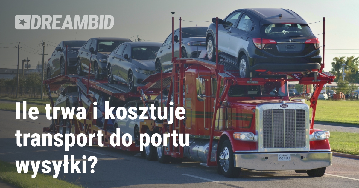 Наземний транспорт до порту відправлення в США