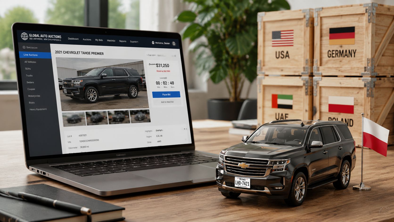 Автомобілі з Copart: Імпорт з аукціону битих авто в США до Польщі