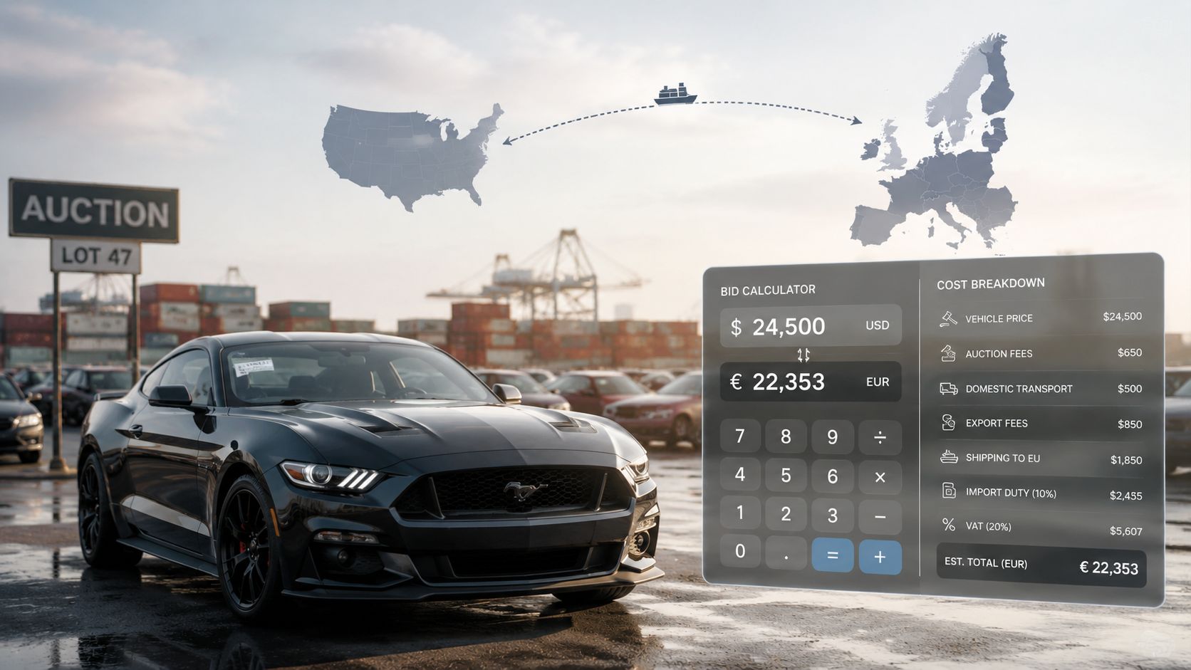 Автомобілі з аукціонів США: Повний посібник із торгів на Copart