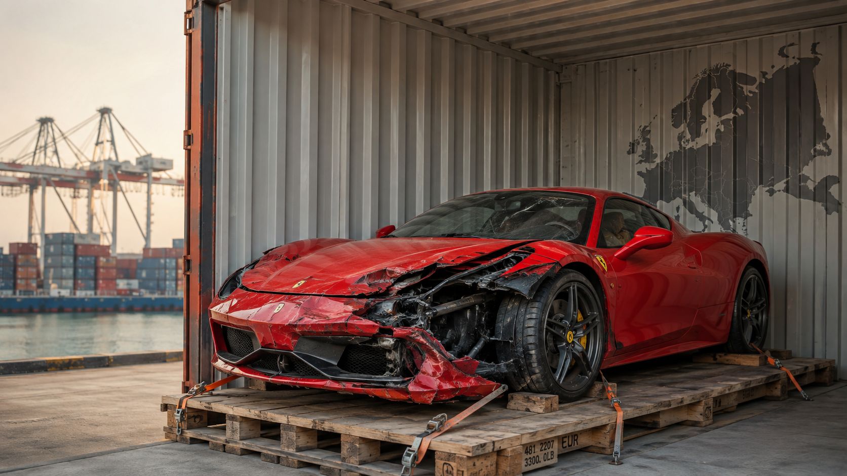 Exotic Cars Wrecked for Sale: A Buyer's Import Guide