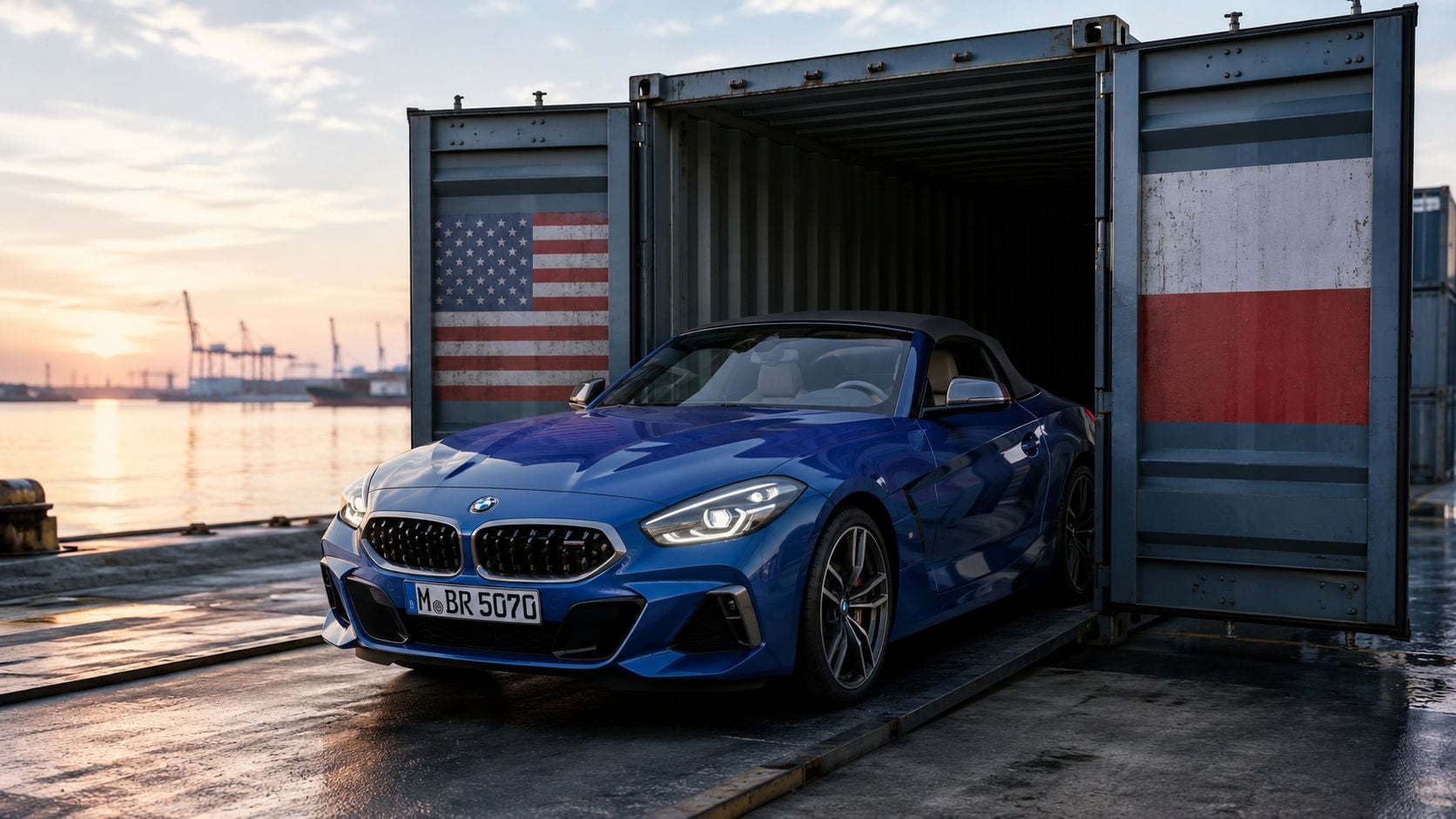 BMW з аукціонів США: Посібник з імпорту для Польщі